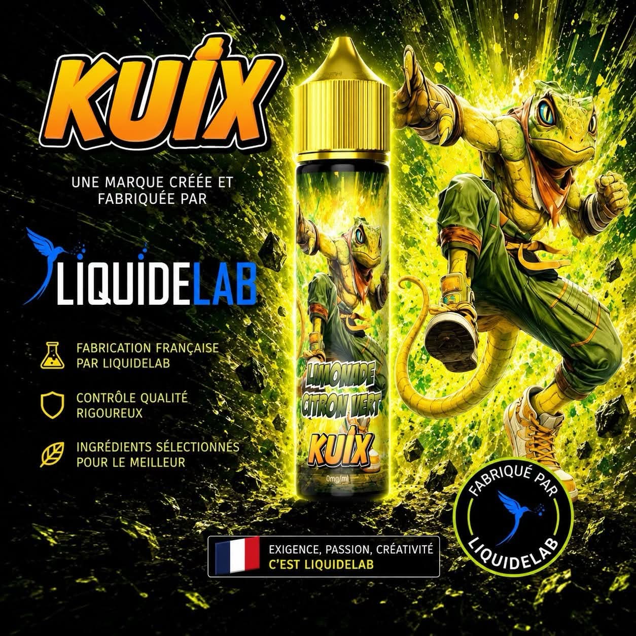 Limette Limonade Kuix Liquidelab 50ml