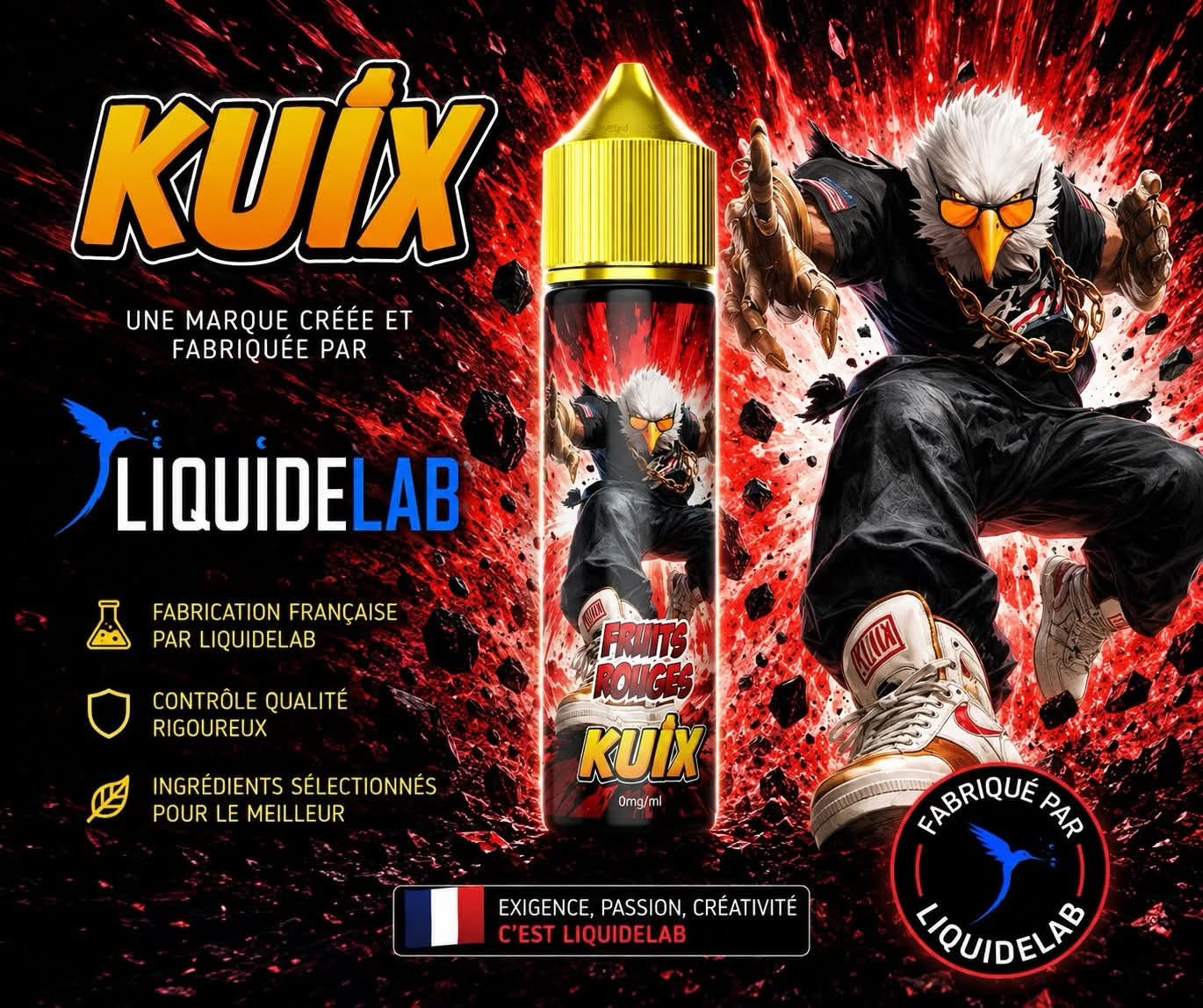 Red Fruits Kuix Liquidelab 50ml