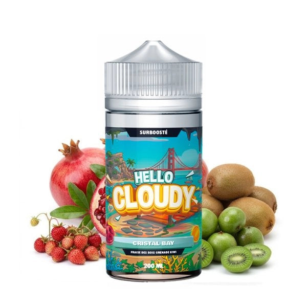 Crystal Bay 0mg 200ml - Hello Cloudy
