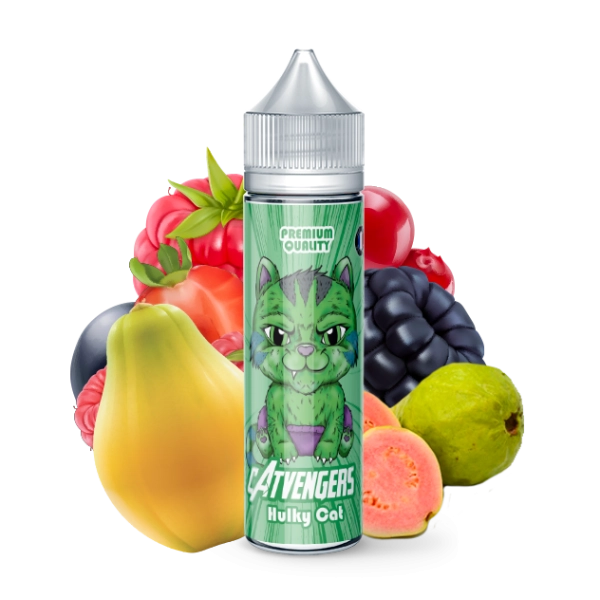 Hulky Cat 0mg 50ml - Catvengers