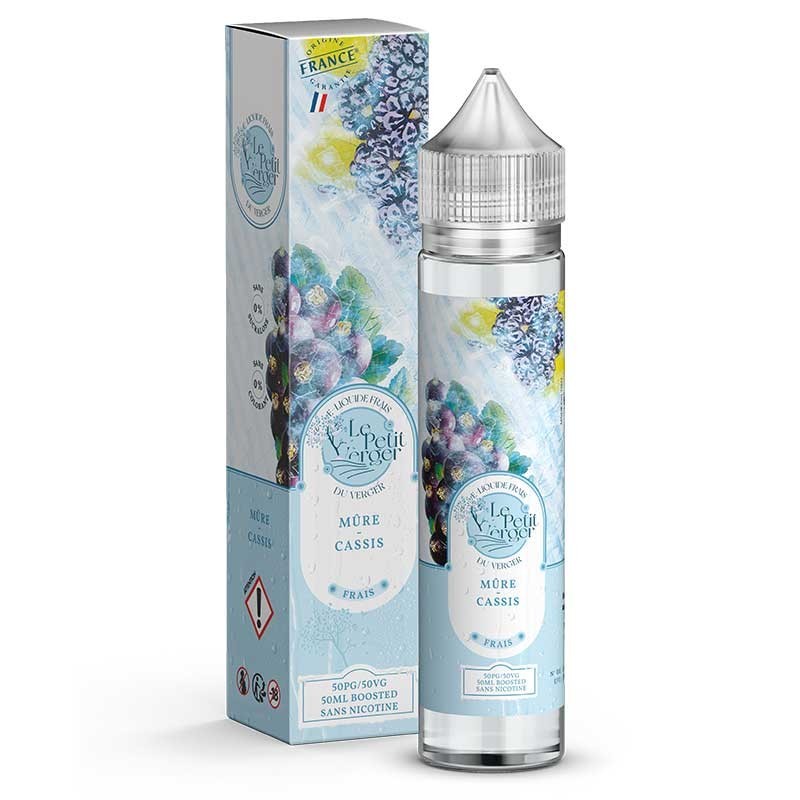Mûre Cassis Frais Le Petit Verger 50ml