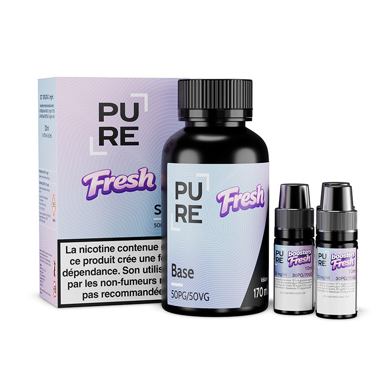 Pack 200ml Base DIY Fresh 50/50 - PURE 3MG