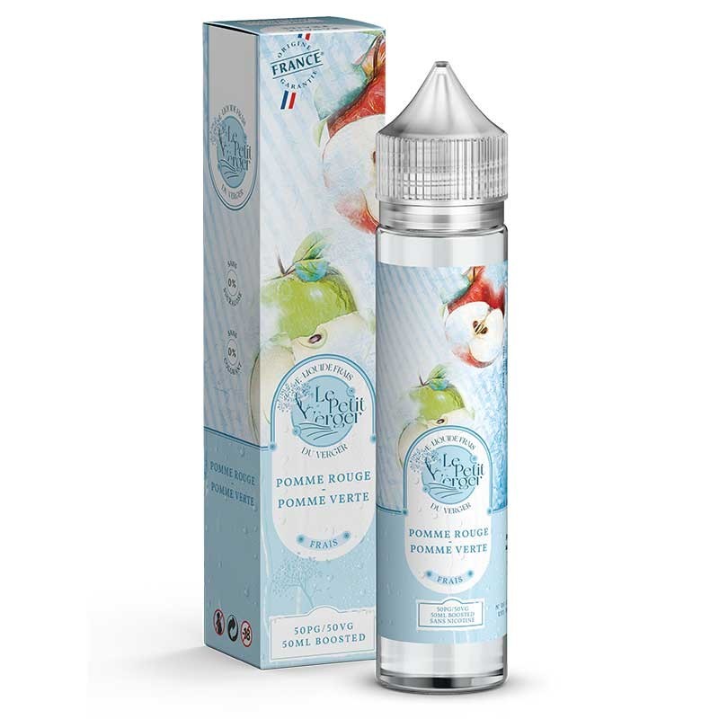 Pomme Rouge Pomme Verte Frais Le Petit Verger 50ml