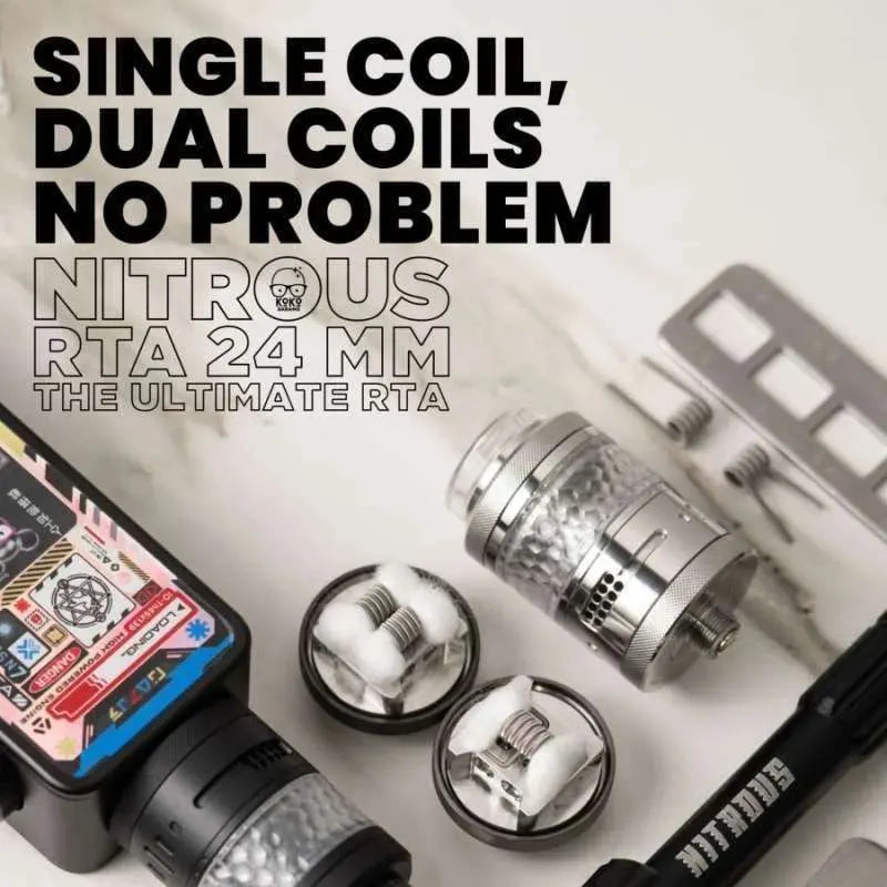Nitrous RTA 24mm - Damn Vape