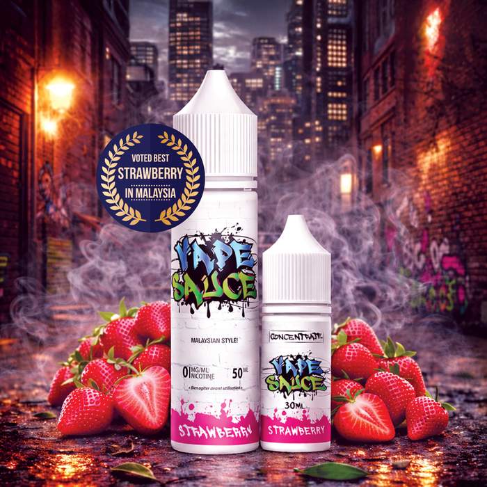 Erdbeer-Vape-Sauce