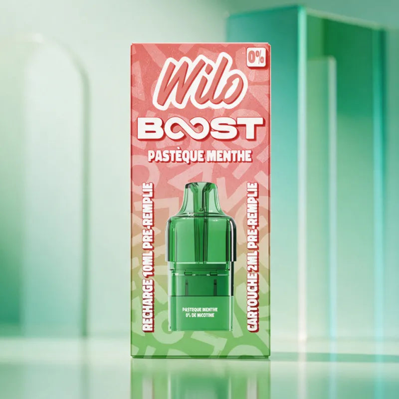 Cartouches Wilo Boost Pastèque Menthe