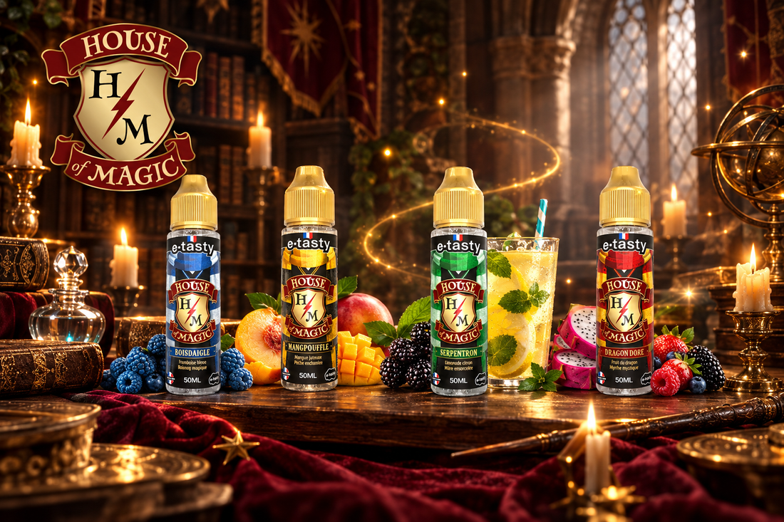 House of Magic : quatre e-liquides dans un univers de sorcellerie