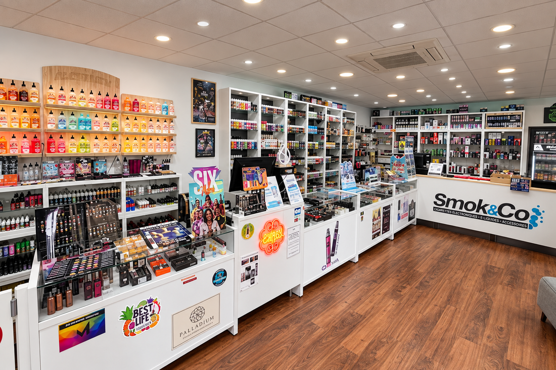 Smok&co : 13 ans d’engagement, deux magasins et une vape à visage humain