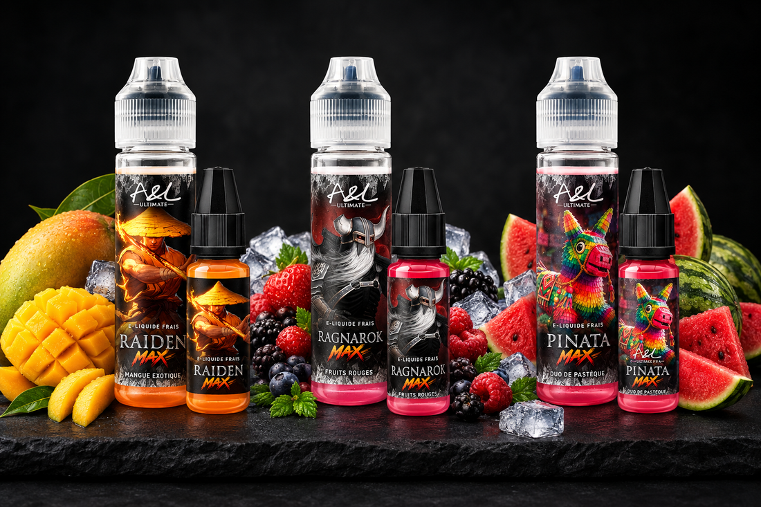 Nouveautés Ultimate by A&L : Raiden Max, Ragnarok Max et Pinata Max arrivent chez Smok&co