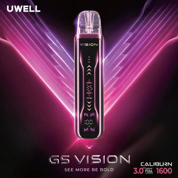 Caliburn Uwell : pods et cartouches