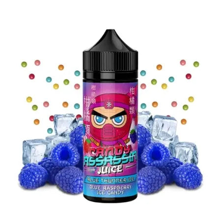 Blue Thunder Ice 0mg 100ml - Candy Assassin Juice