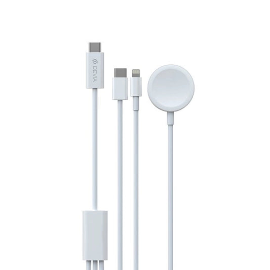 Câble 3 en 1 de Charge sans Fil pour Apple Watch - Smart Series