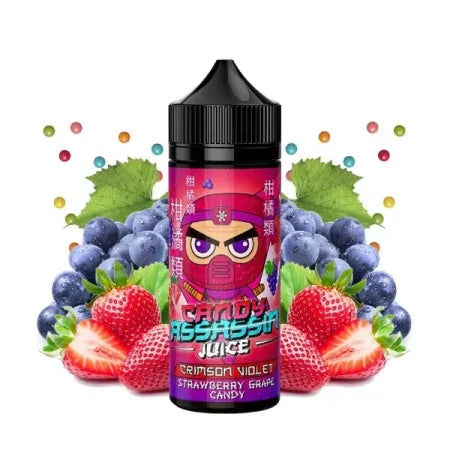 Crimson Violet 0mg 100ml - Candy Assassin Juice