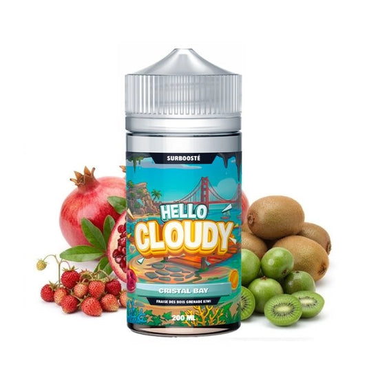 Crystal Bay 0mg 200ml - Hello Cloudy