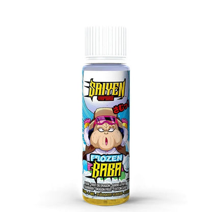 Frozen Baba Saiyen Vapors 50ml Fraise - Fruit du Dragon - Barbe à papa - Frais