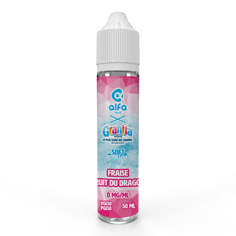 Erdbeere Drachenfrucht Granita Soft Shake and Vape