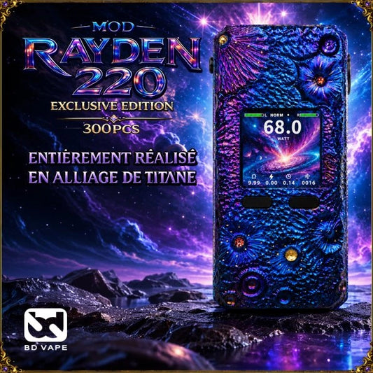 Mod Rayden 220 Volcano Big Bang - BD Vape