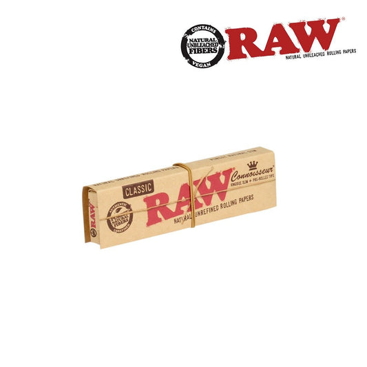 RAW Slim + tips préroulés par 24