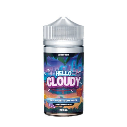 Red Light Blue Razz 0mg 200ml - Hello Cloudy