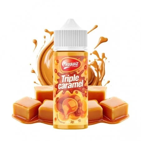 Triple Caramel 0mg 100ml - Chubbiz