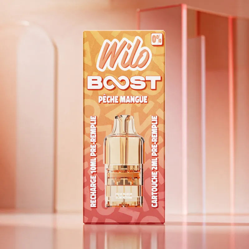 Cartouches Wilo Boost Pêche Mangue